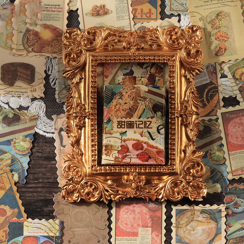 Винтажные Стикеры для скрапбукинга 46 шт./лот ретро штампов канцелярские товары