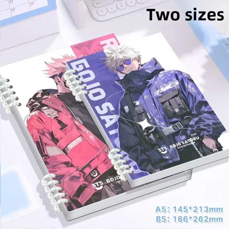 A5/B5 Jujutsu Kaisen Satoru Gojo блокнот с отрывными листами сменный вкладышами офисные
