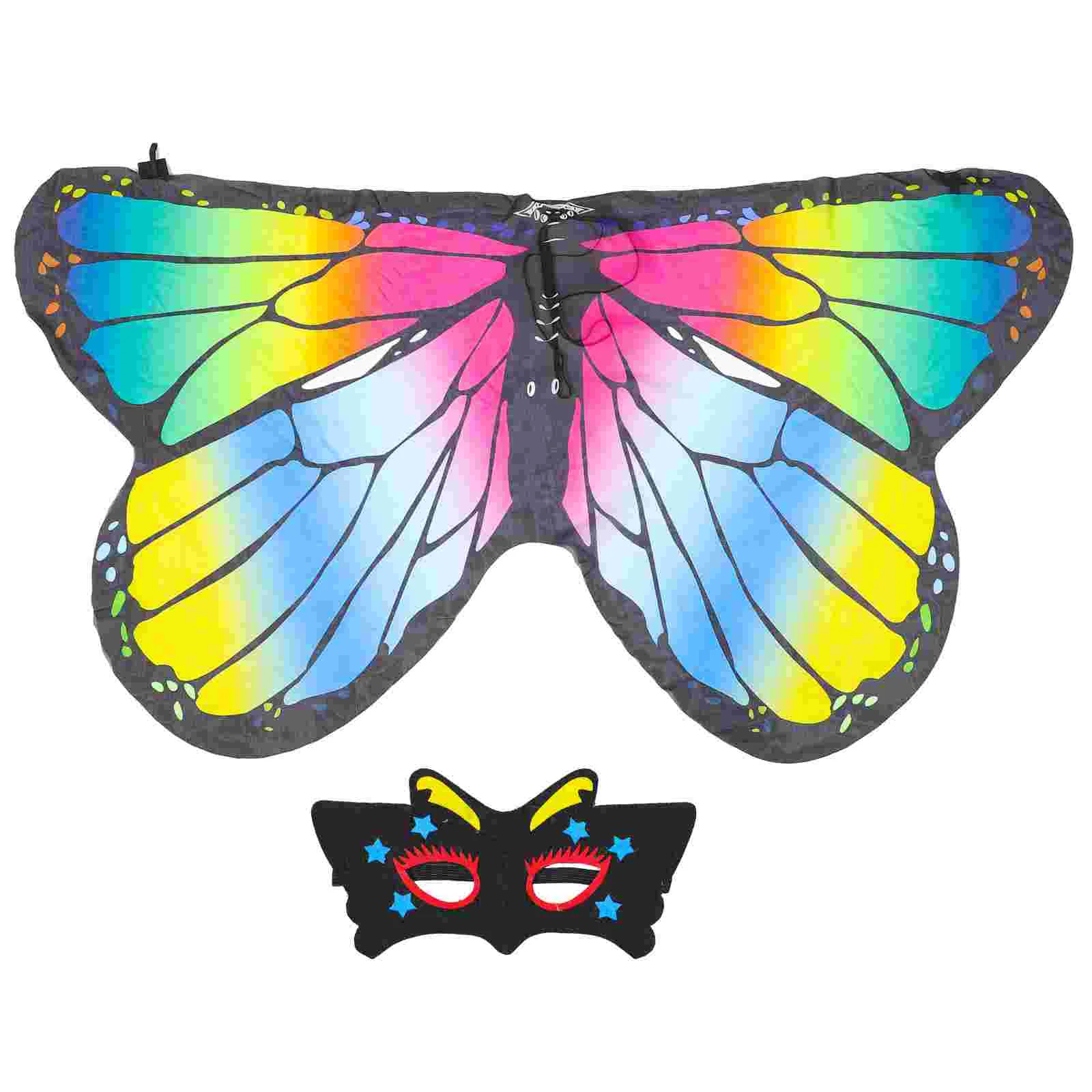 

Накидка-бабочка для девочек, из полиэстера