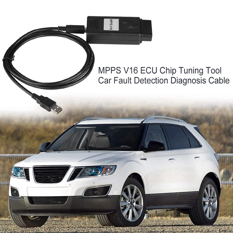 Инструмент для тюнинга микросхем MPPS V16 ECU инструмент Диагностический кабель