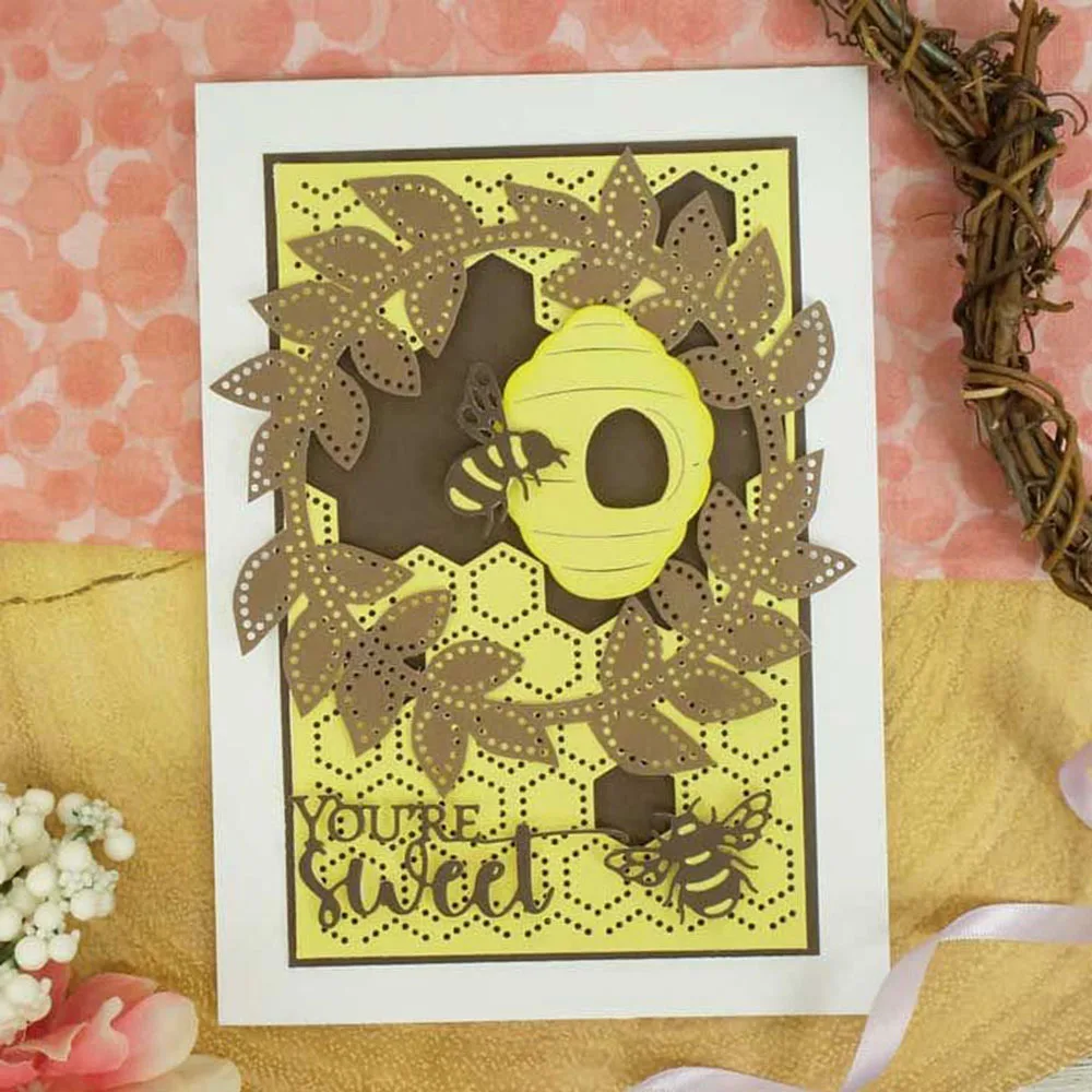 Металлические Вырубные штампы Lucky богиня ячеистая апертура сделай сам