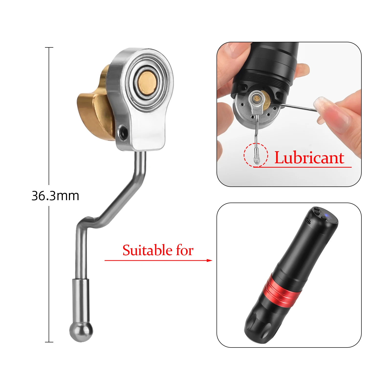 Настраиваемый двигатель для тату-машинки Сменные аксессуары кулачковый