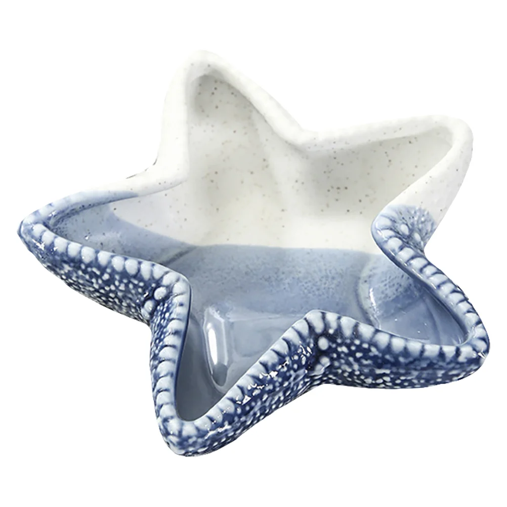 

1pc Simple Unique Chic Ceramic Tray Plate for Indoor