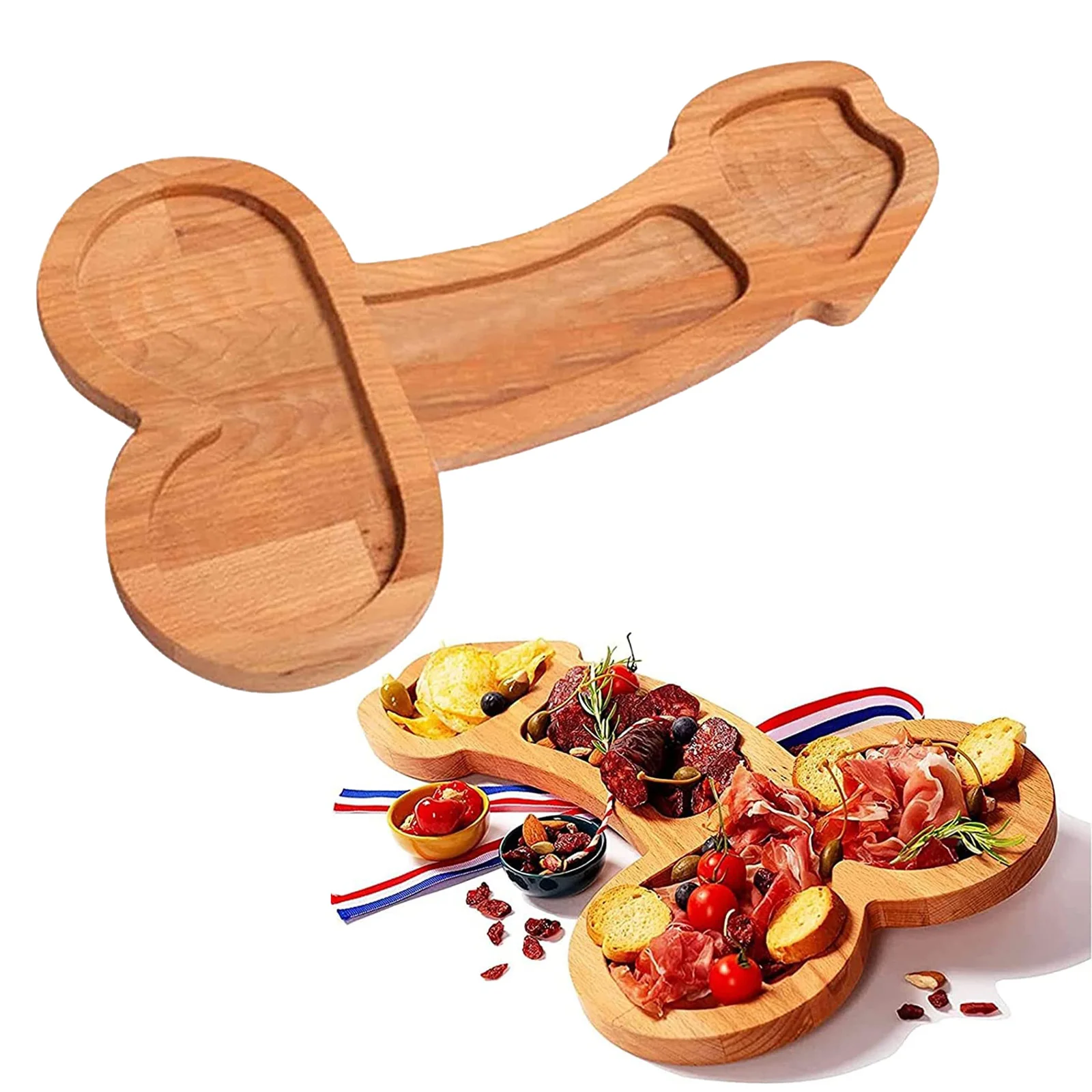 

Aperitif Board Unique Solid Wood Charcuterie Board Cheese Plates Funny Cutlery Kitchen Wine Meat Platter Tray BBQ Accessories