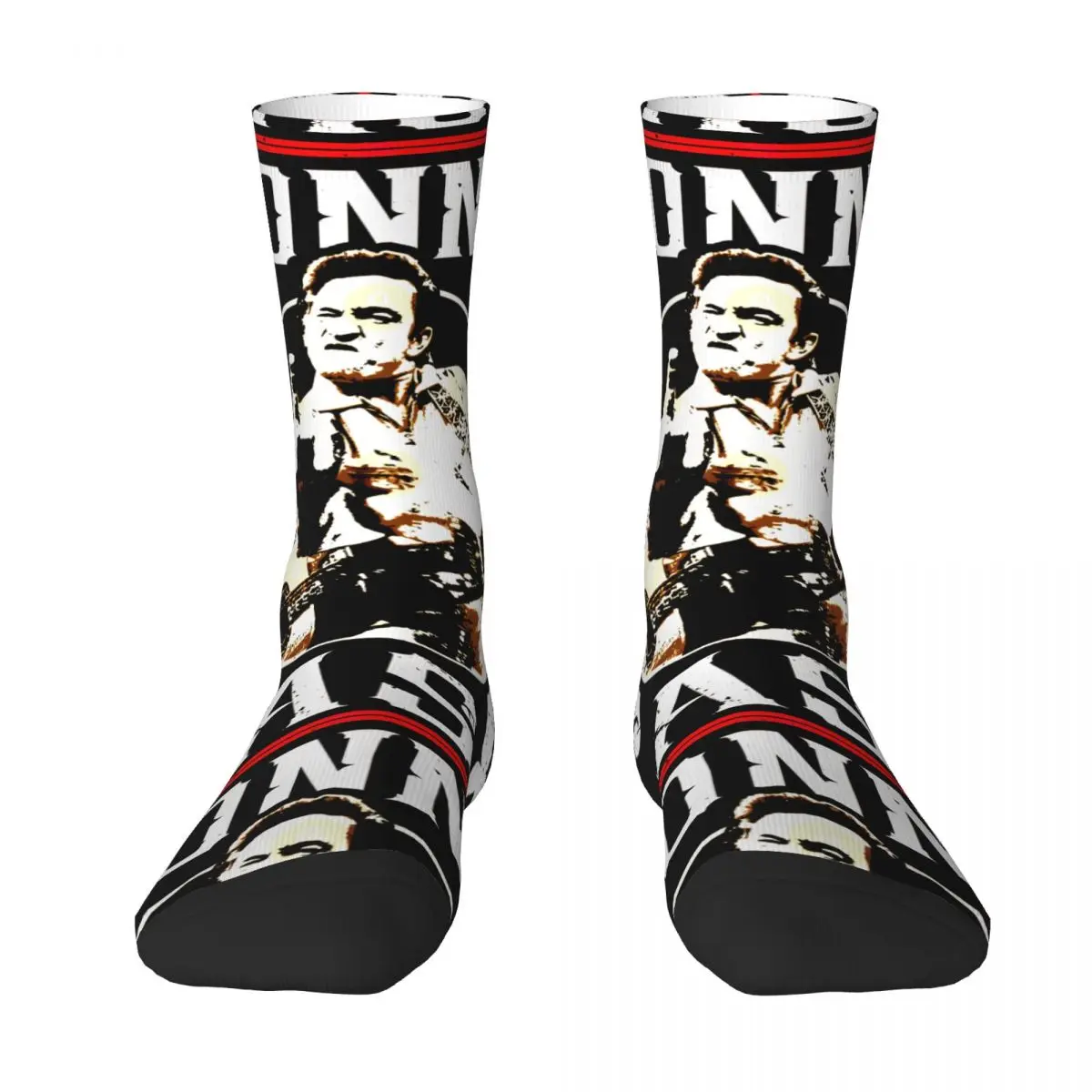 

Johnny Cash Johnny Cash R190 Stocking Casual Graphic The Best Buy Humor Graphic Contrast color Knapsack Elastic Socks