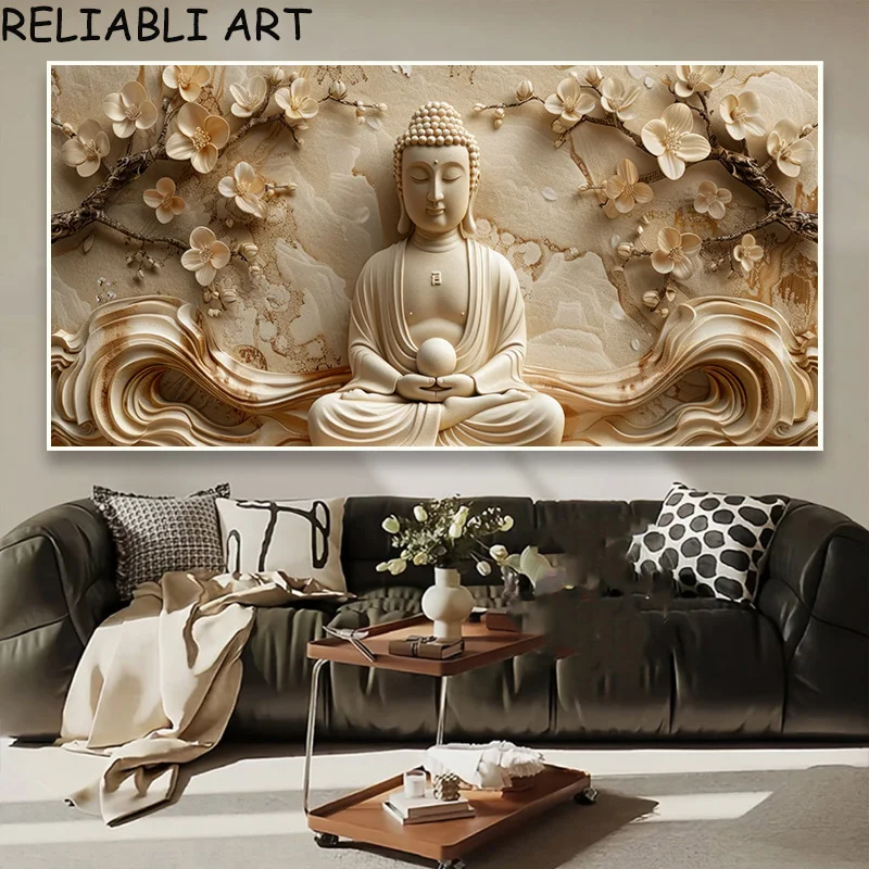 Постер буддистского монаха