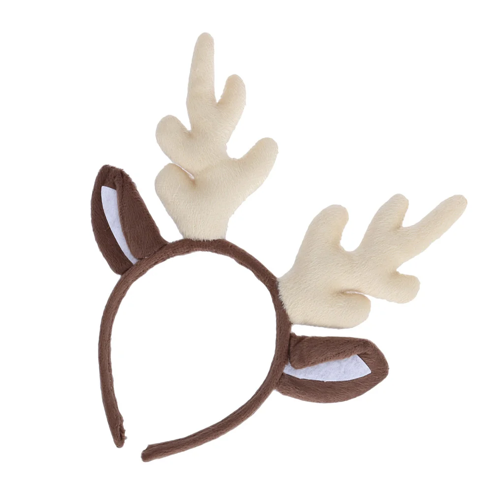 

Antler Headband Christmas Decors Xmas Party Hoops Deer Horn Hair Headwear Kids Accessories Decorate Elements Hairbands