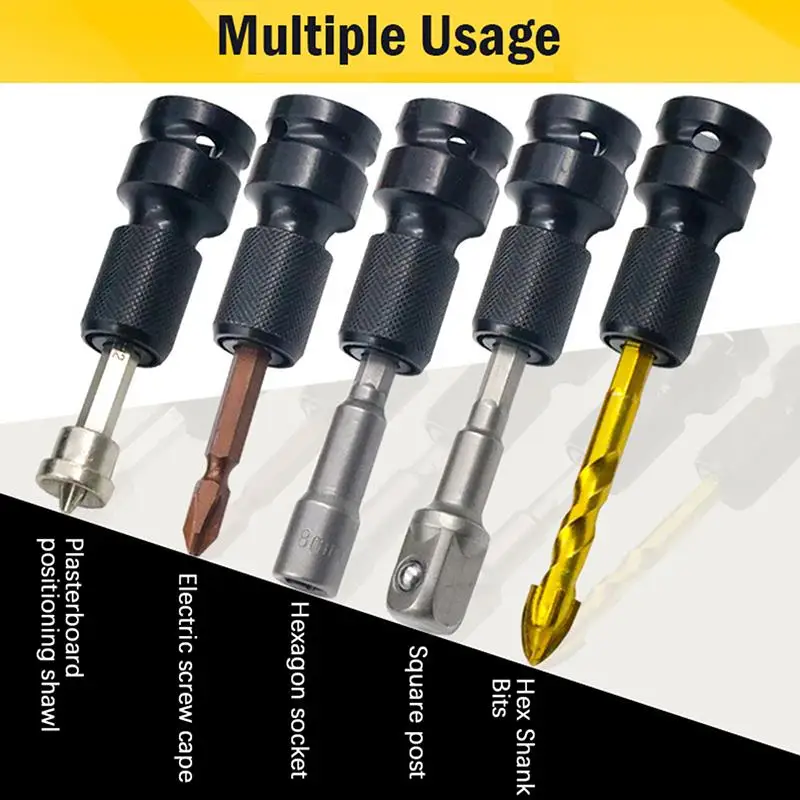

Стальной шестигранный ключ с храповым механизмом 1/2, переходник с квадрата на 1/4, 1 комплект