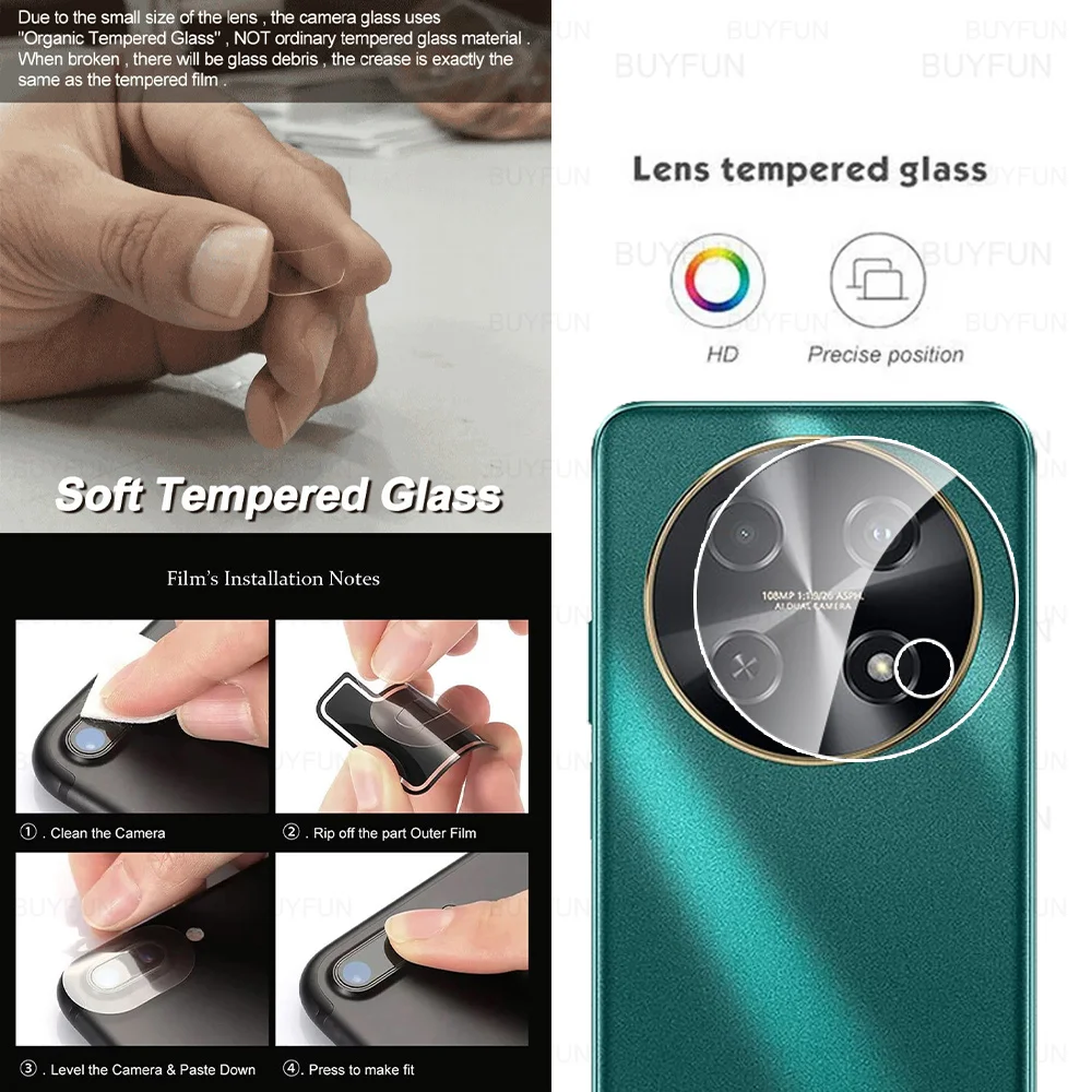 6 в 1 Защитная пленка для экрана камеры Huawei Nova 12i закаленное стекло Huawey Nova12 SE 12 s Nova12i