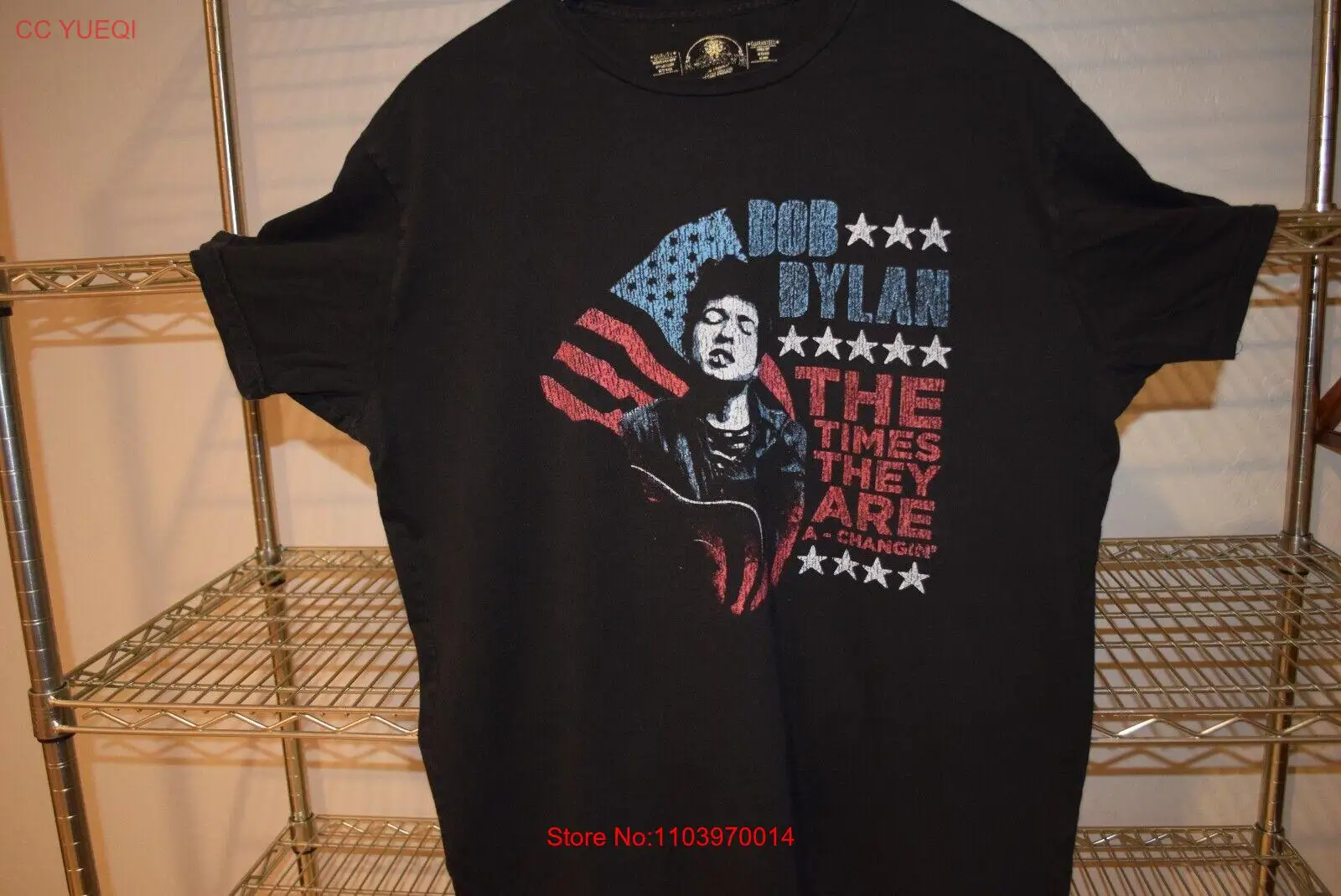 Мужская футболка в стиле ретро с изображением Боба Дилана Таймс они-чанхин архив