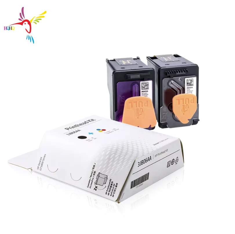 GT51 GT52 картридж с печатающей головкой и чернилами новый для принтера HP 5810 5820 GT5810