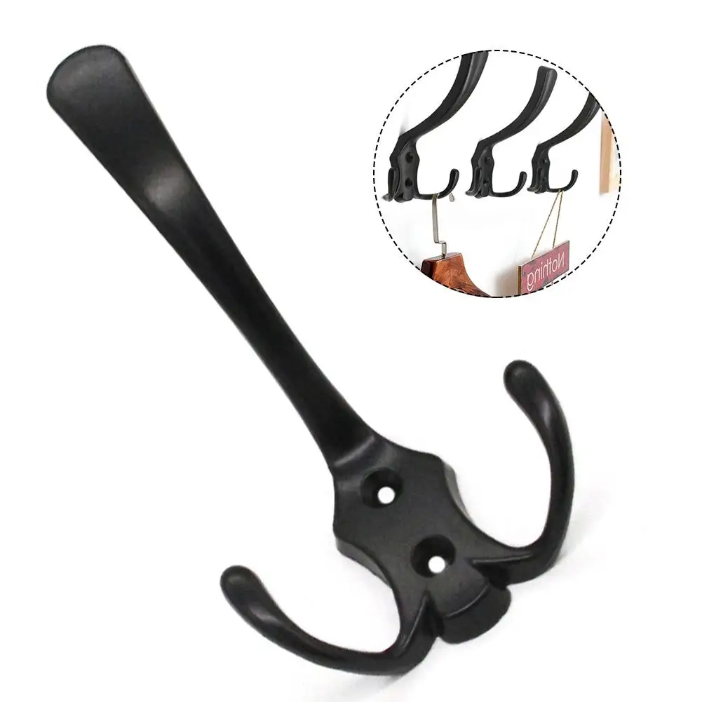 Настенные крючки с винтами хромированная подвесная вешалка 3 крючками для ванной