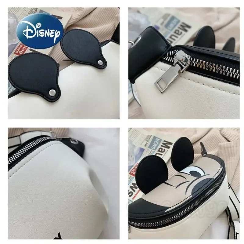 Женская поясная сумка Disney с Микки Маусом роскошный брендовый Дамский саквояж