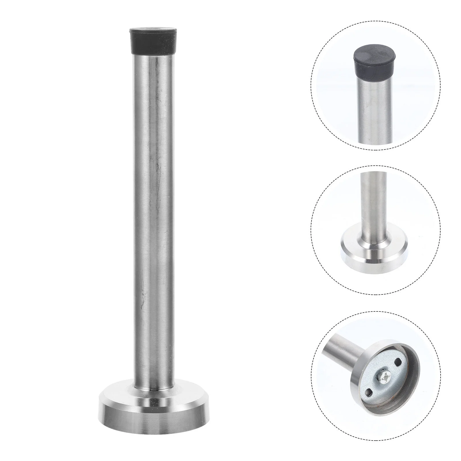 

Door Bumperss Glass Commercial Stop Stoppers Super Stops Bottom Small Extra Stainless Steel Bumpers Walls
