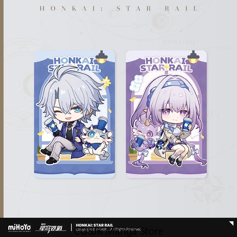 Фото Аниме Honkai: Star Rail Epieikeia Neikos — фотокарточка, милая модель, косплей-подвеска, коллекционные предметы на карточном столе, набор для подарка №1
