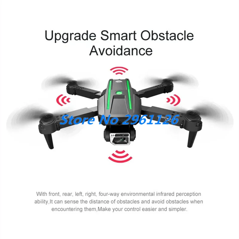 4K Foldable Outdoor Aerial Remote Control Mini Drone Smart Trajectory Flight Headless Flight Mode WIFI FPV RC Quadcopter Drone images - 6