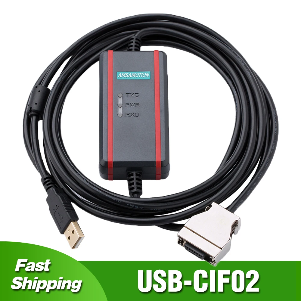 USB-CIF02 кабель программирования для Omron CPM1/CPM1A/CPM2A/CPM2AH/C200HS/C200HX/HG/HE серии CQM1, PLC RS232, линия загрузки данных