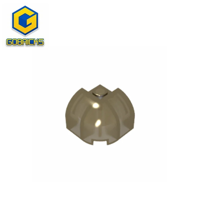 

Gobricks GDS-2181 Brick Curved 2 x 2 x 1 1/3 with Curved Top - Corner compatible with lego 67810 Technical Building Blocks MOC