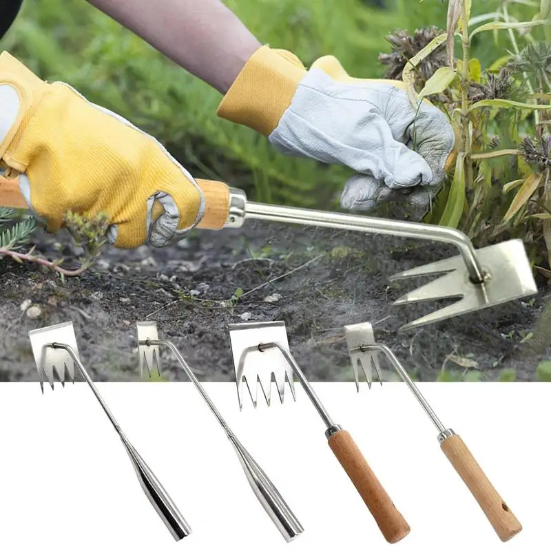 

Gardening Hand Weeder Manganese Steel Garden Weeders Portable Garden Weeder Loose Soil Uprooting Weeding Tool Gardening Tools