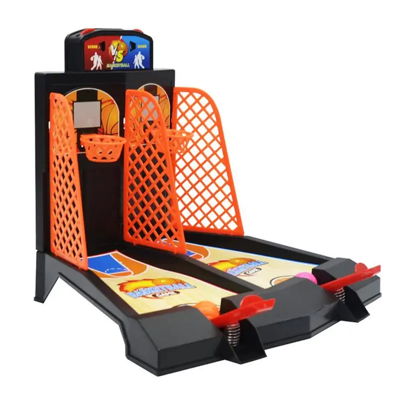 

Basketball Hoop Game Basketball Indoor Game Desk Sports Toy For Color Recognition Parent-Child Interaction Fine Motor Skills For