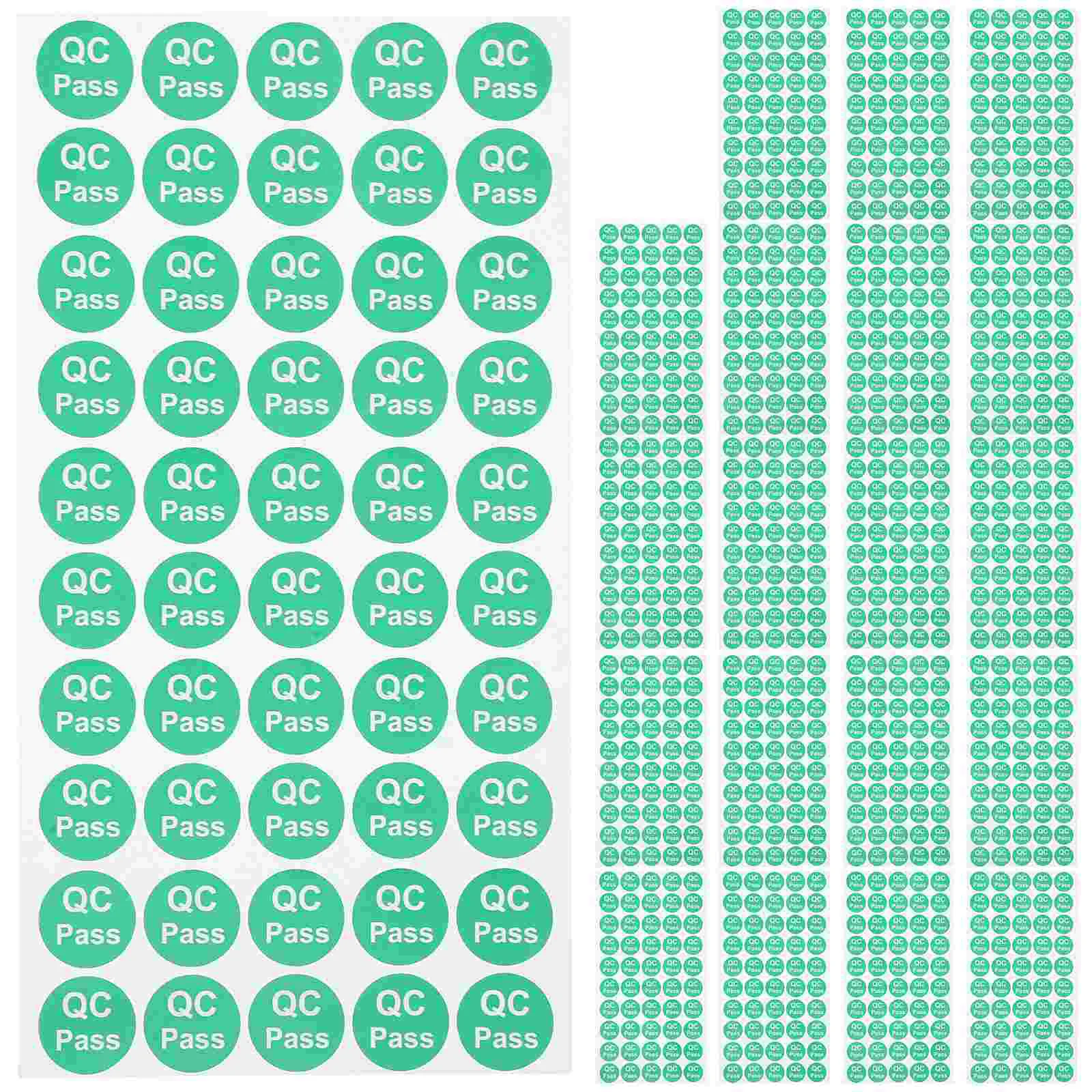 1000 шт. этикетки для контроля качества