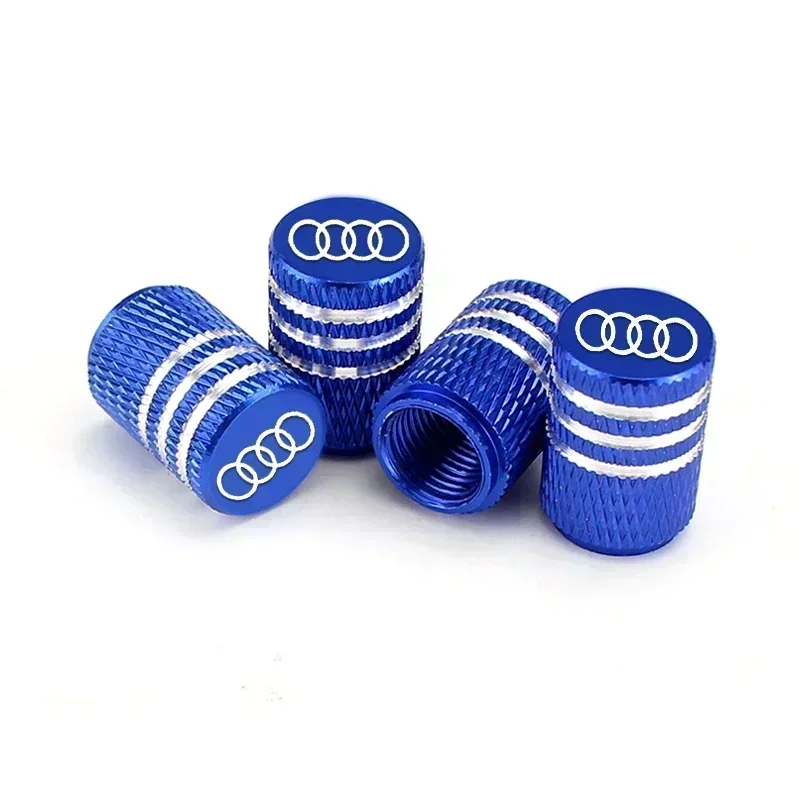 Фото Колпачки на ниппель колесных дисков для Audi Sline S3 S4 S5 S2 S1 RS4 RS5 Q3 Q5 Q7 TT A4 A6L A8 A1 A5 A9, 4 шт. №2