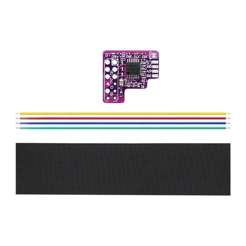 

T8WC Amp- Mod Kit RGB Mod Chip Replacement THS7374 Amplifier for N64 NTSC to RGB Output Module Accessory for N64 NTSC Console