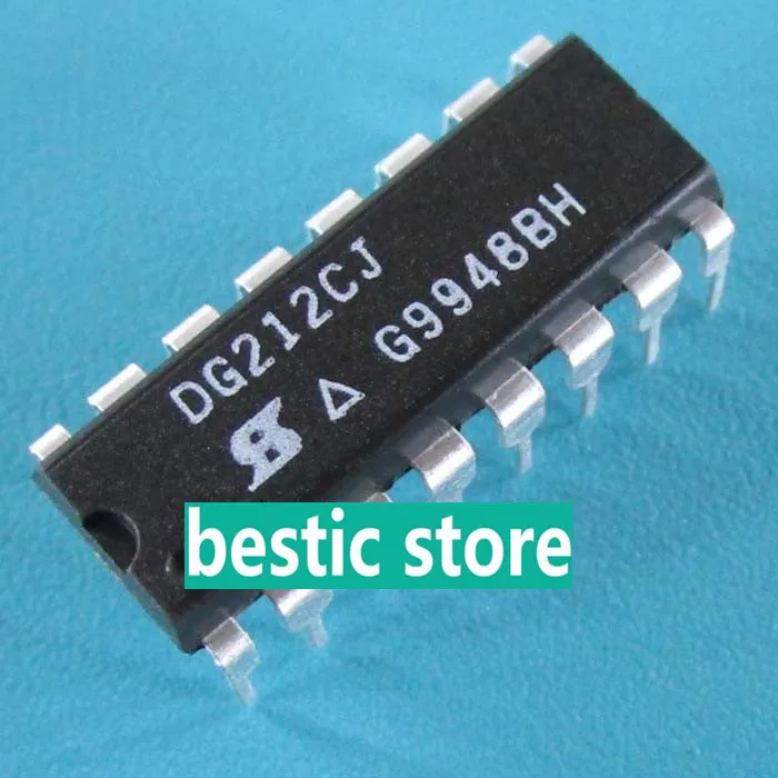 Новый оригинальный 4-канальный аналоговый коммутационный чип DG212CJ DG212BDJ хорошее
