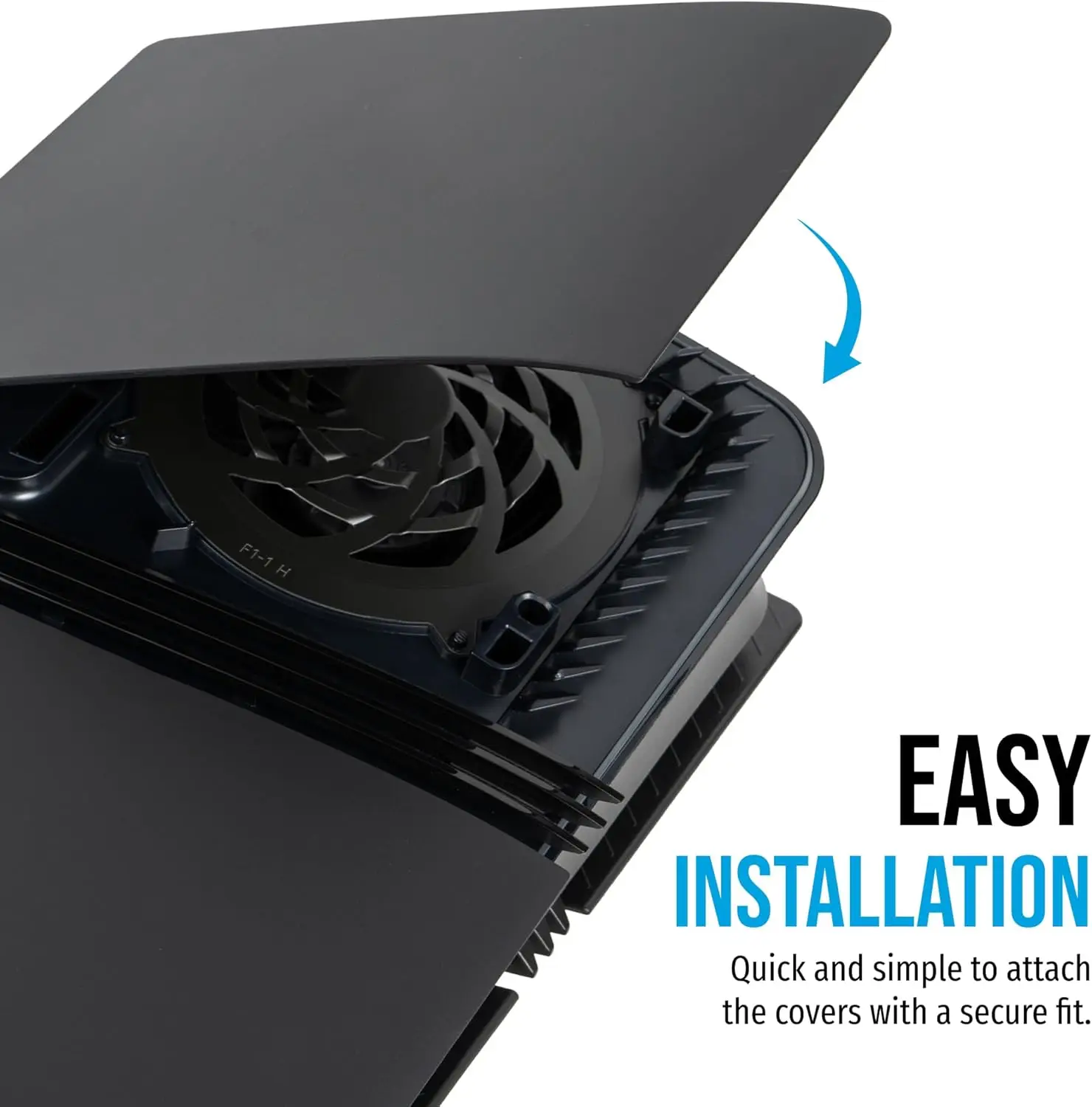 Фото Матовые накладки из ABS-пластика для PS5 Pro Digital Edition, совместимые с консолью PlayStation 5 Pro 2024 года №1