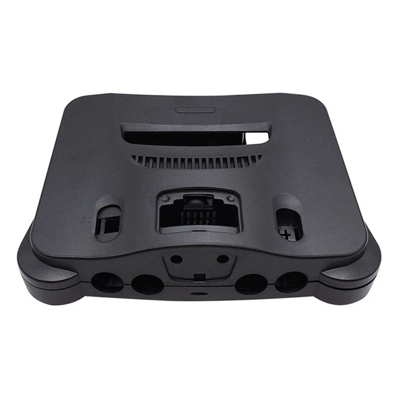 

Новинка, запасной пластиковый чехол для ретро-консоли для видеоигр, прозрачная коробка черного цвета для Nintendo N64
