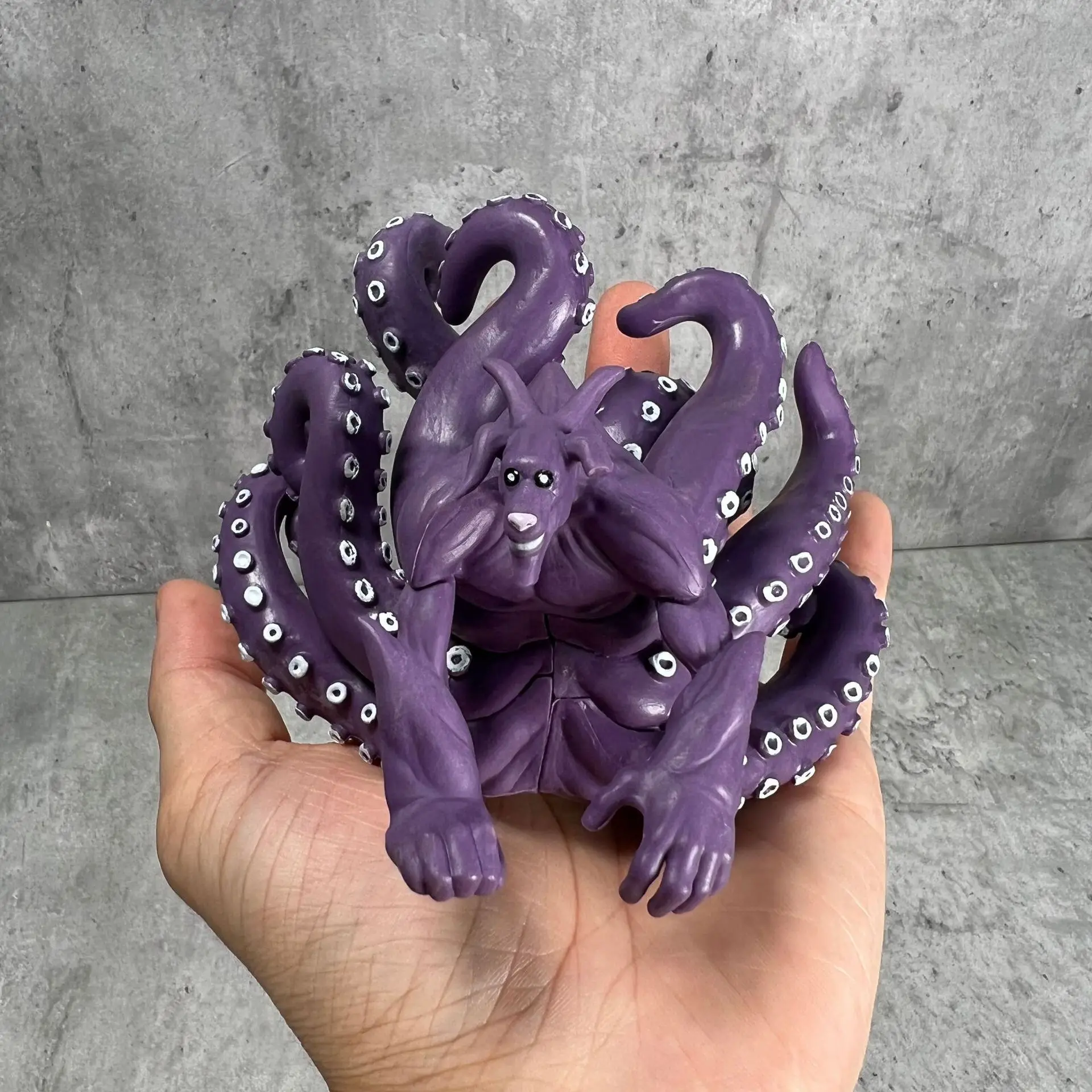 

11cm Anime Naruto Shippuden Action Figure Bijuu Hachibi Jinchuriki Killer Bee Octopus Hachibi PVC Collectible Model Toy Kid Gift