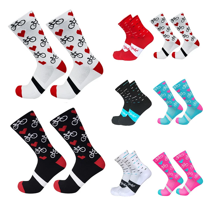 

Women New Road 2023 Socks Professional Men Competition Compression Cycling Bicycle Outdoor Racing Bike Sport Running Sock