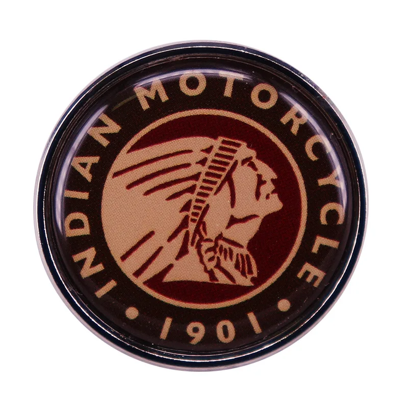 Металлические Значки для мотоциклетного клуба креативные эмалированные значки
