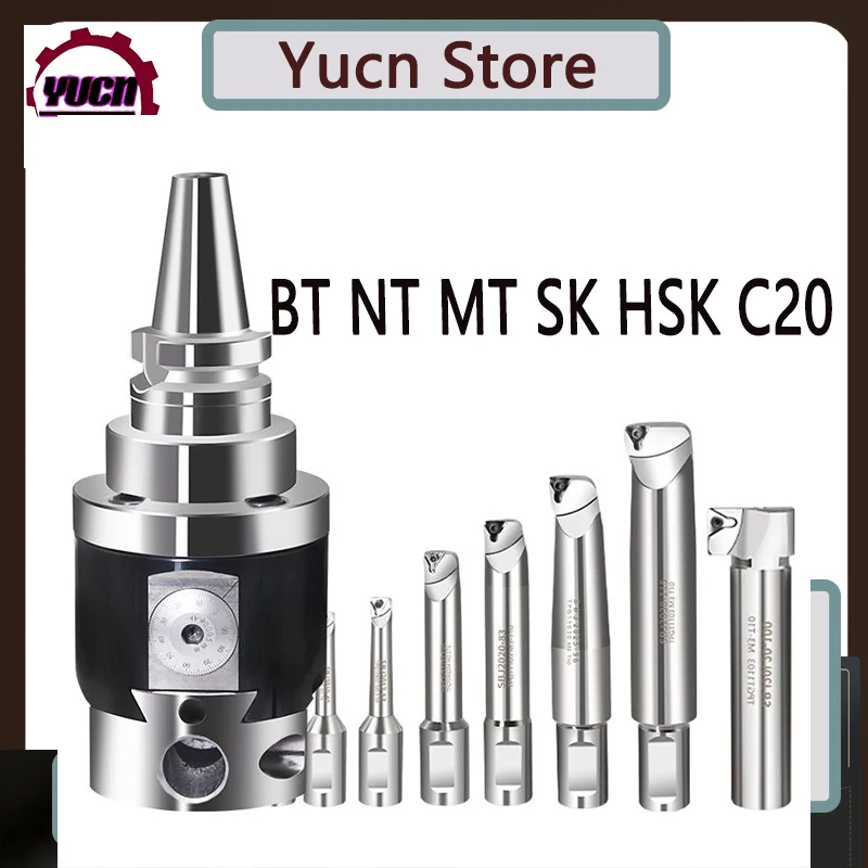 Набор сверлильных насадок BT30 NBH2084 комплект для Расточного Станка BT40 BT50 NT30 NT40 NT50 R8