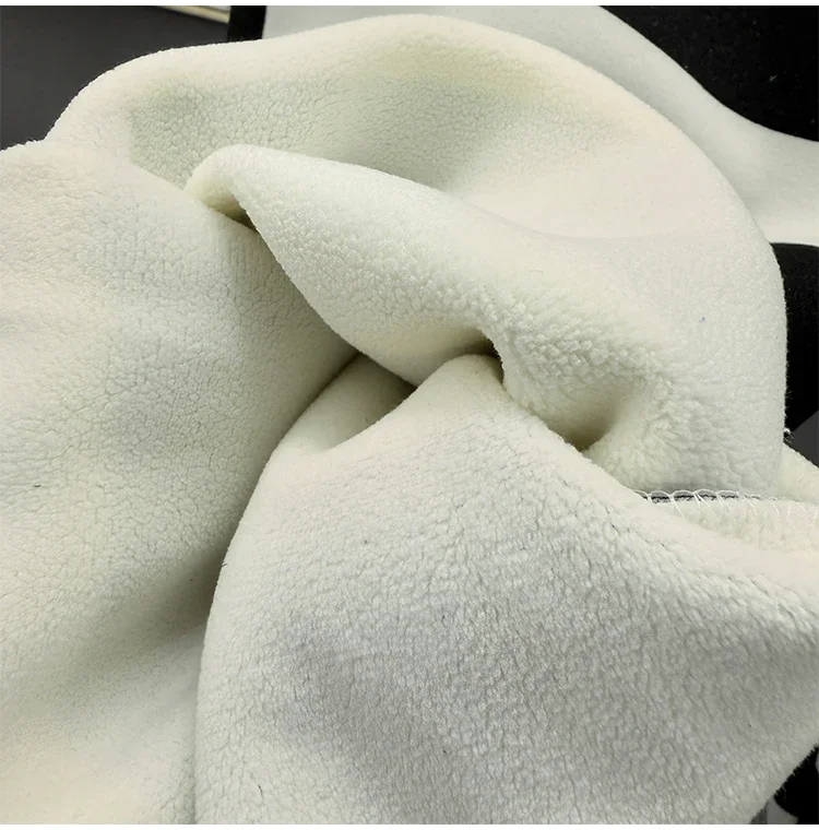 Флисовые спортивные штаны женские зимние новые свободные и эластичные полосатые