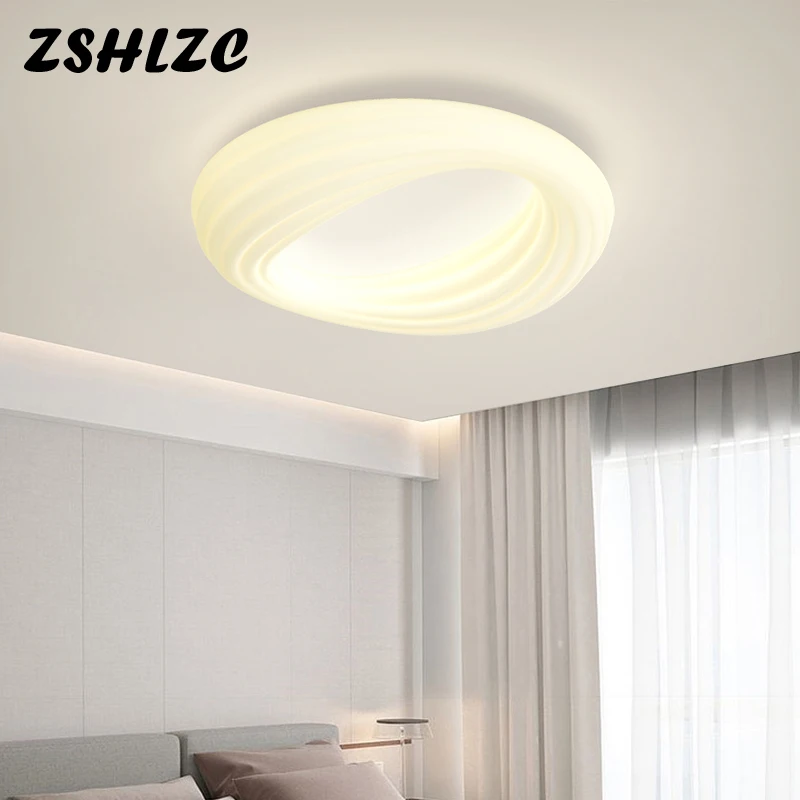 Купи Modern Led Ceiling Lights Home Lighting for Living Room Bedroom Kitchen White Indoor Ceiling Lamps Lustre Fixtures AC 110V 220V за 4,979 рублей в магазине AliExpress