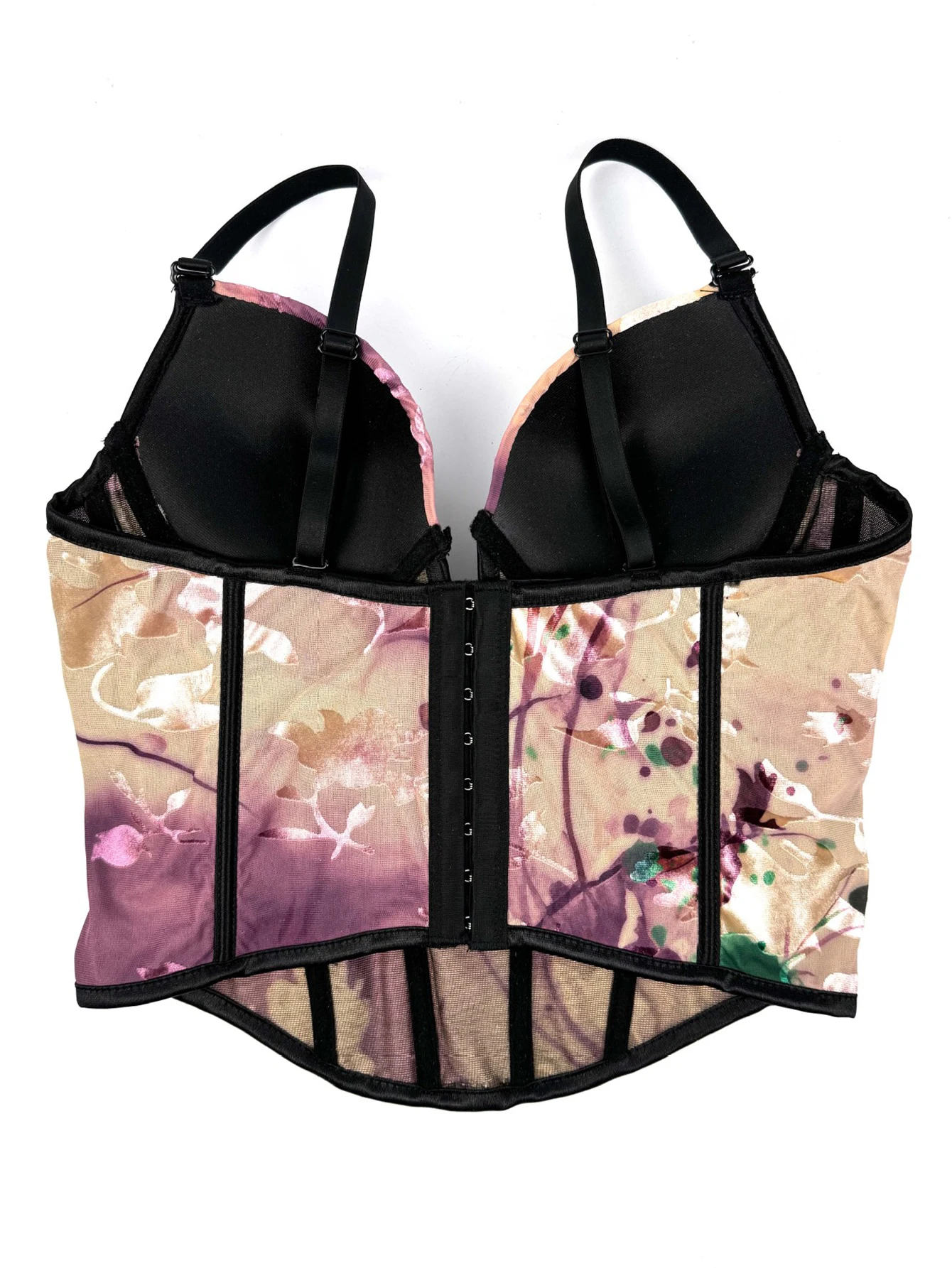 Женский укороченный топ на бретелях