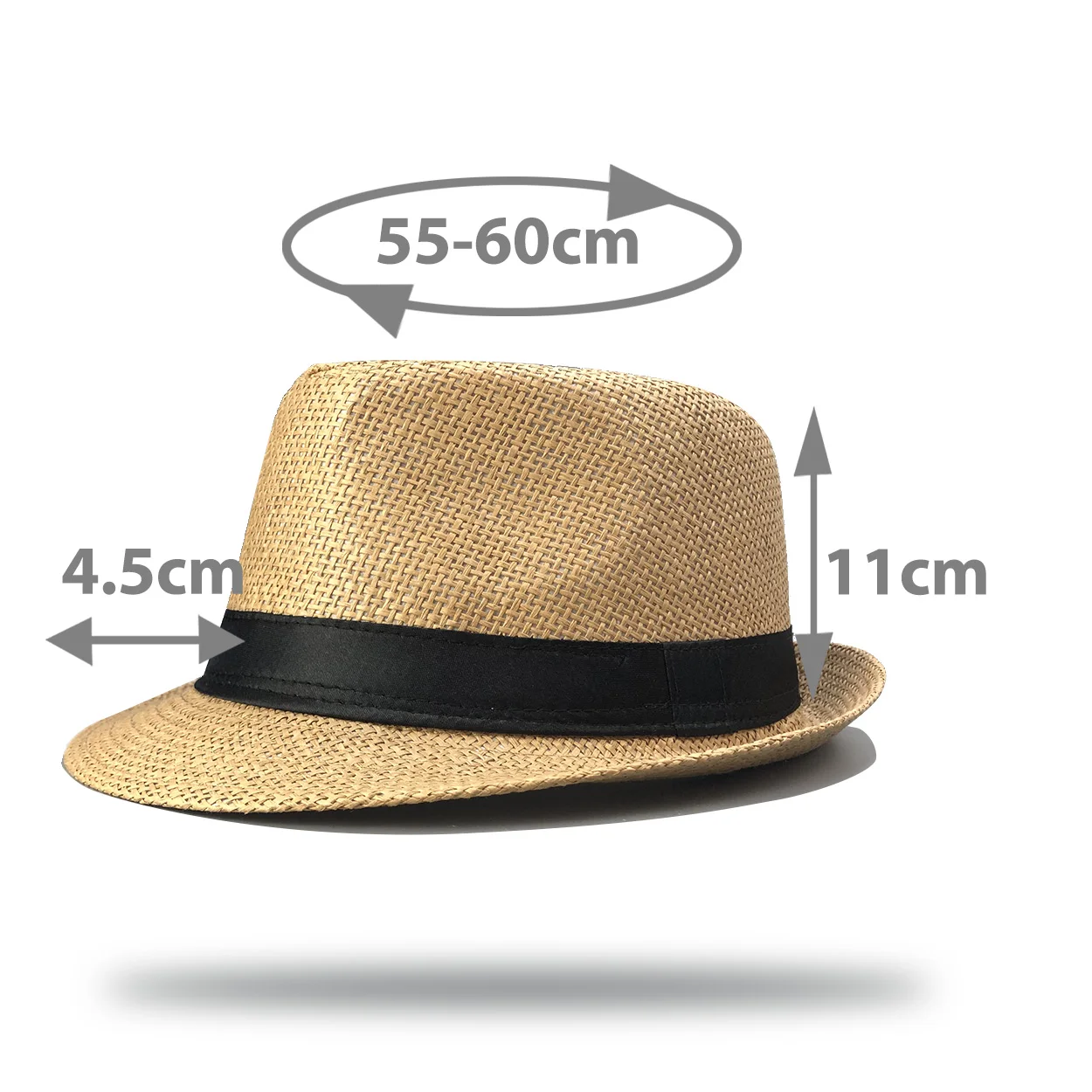 

2022 Men Panama Hat Straws Fedora Straw Jazz Church SunHats for Summer PROTECT UV Blocking Elegant Beach Accessories for Unisex