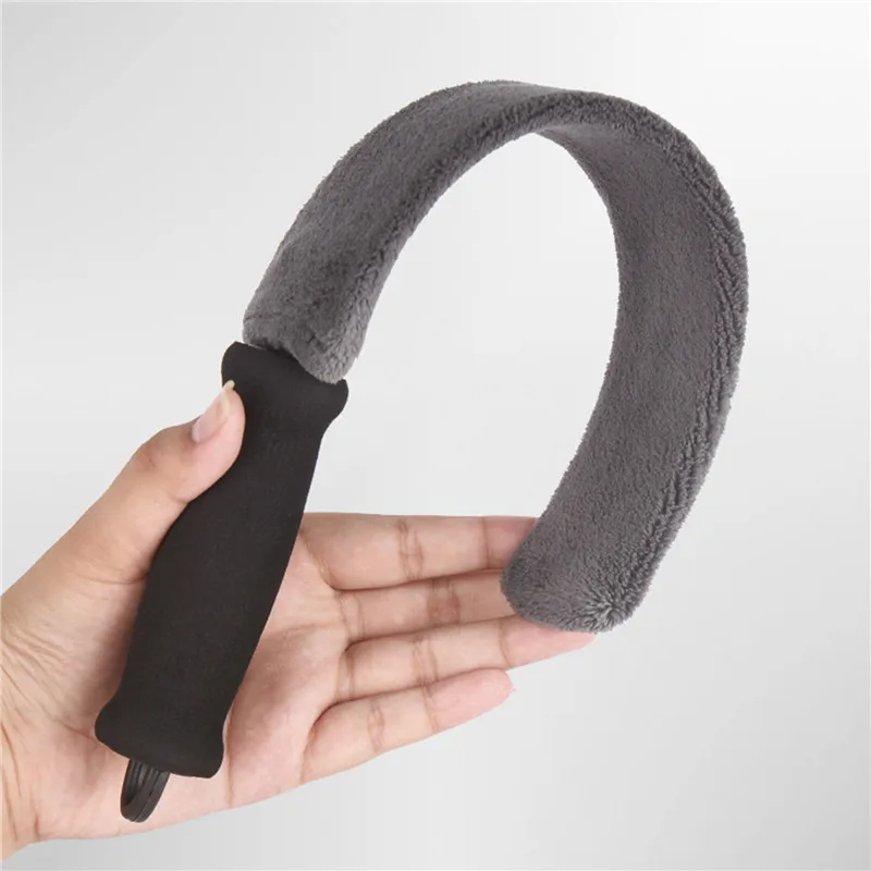

360° Flexible Car Detailing Brush Auto Air Outlet Coral Fleece Cleaning Brush Car Interior Dust Removal Tool Car Wash Brush