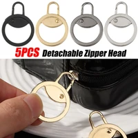 5pcs clothes detachable sewing kit zipper repair kit metal zip zipper pull metal zipper head zipper slider