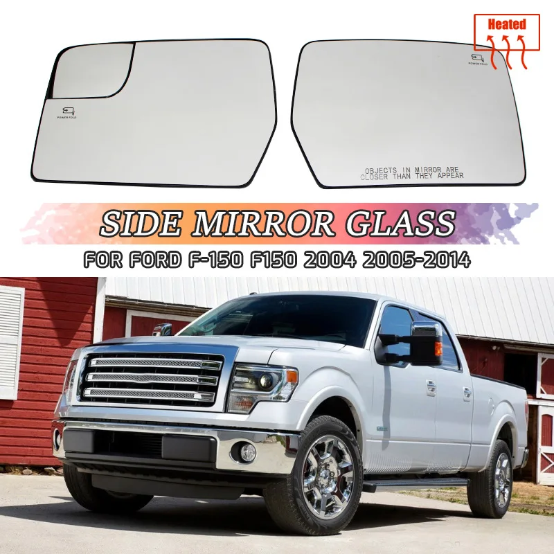 Наружное Зеркало С Подогревом Для Ford F-150 2011-2014 Боковое Заднего Вида На Передней