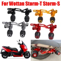 for wottan storm t 125 storm s 300 r 400 s300 r400 accessories muffler falling protection exhaust slider crash pad protector