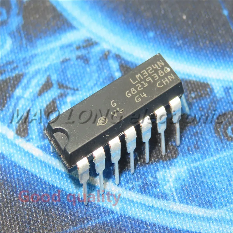 

10PCS/LOT LM324N LM324 DIP-14 Quad Operational Amplifier New In Stock