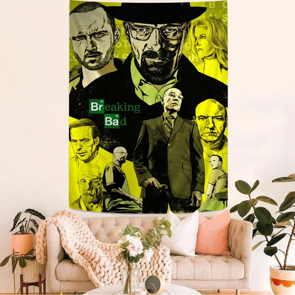 Breaking Bad Self-adhesive Art Poster Fancy Wall Sticker For Living Room Bar Decoration Vintage Decorative Painting