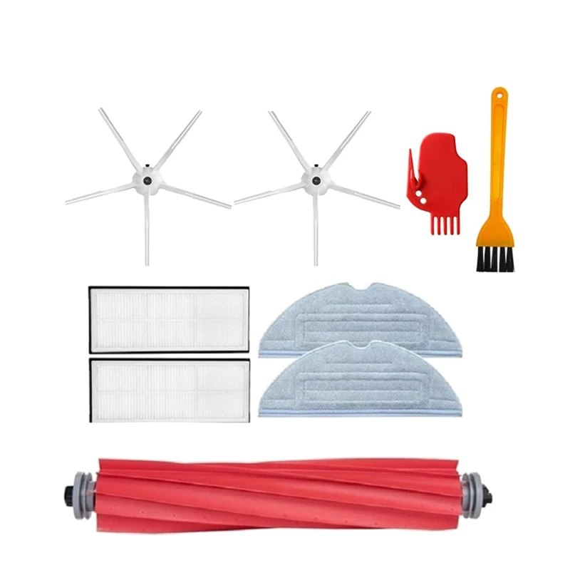 

AD-HEPA Filter Main Brush Mopping Cloth Side Brush for Xiaomi Roborock S7 T7S T7Plus T7Splus Vacuum Cleaner Accessories