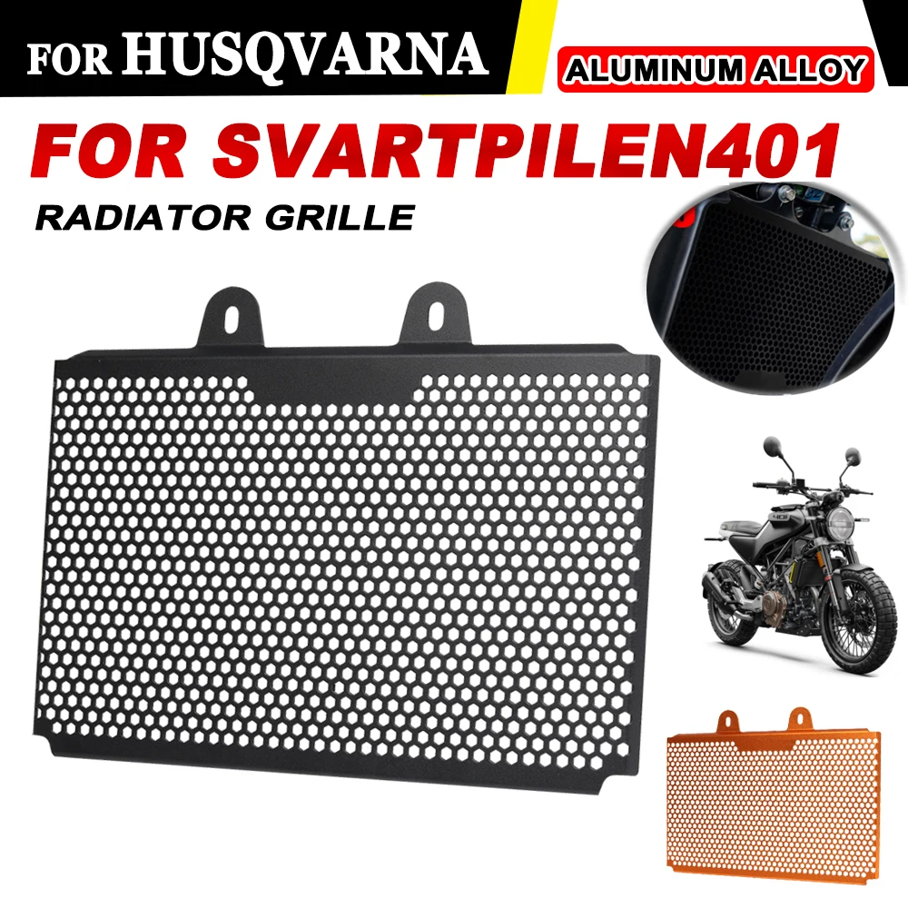 

Motorcycle Accessories Radiator Grille Guard Protection Oil Cooler Cooling Cover For 401 Svartpilen Vitpilen 401 2018 - 2023