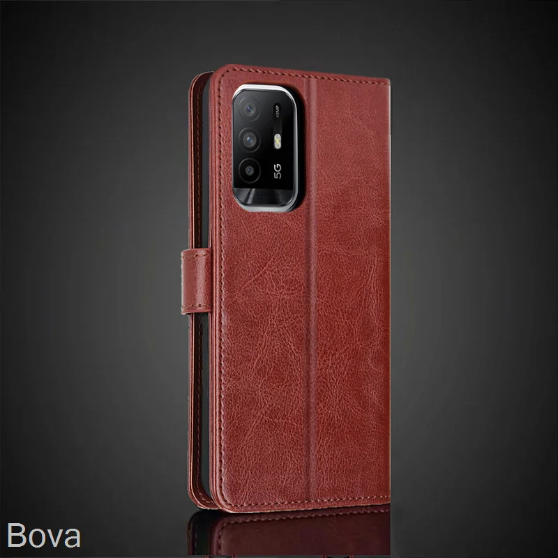 Чехол для OPPO F19 Pro Plus 5G / Reno5 Z чехол с отделением карт из искусственной кожи