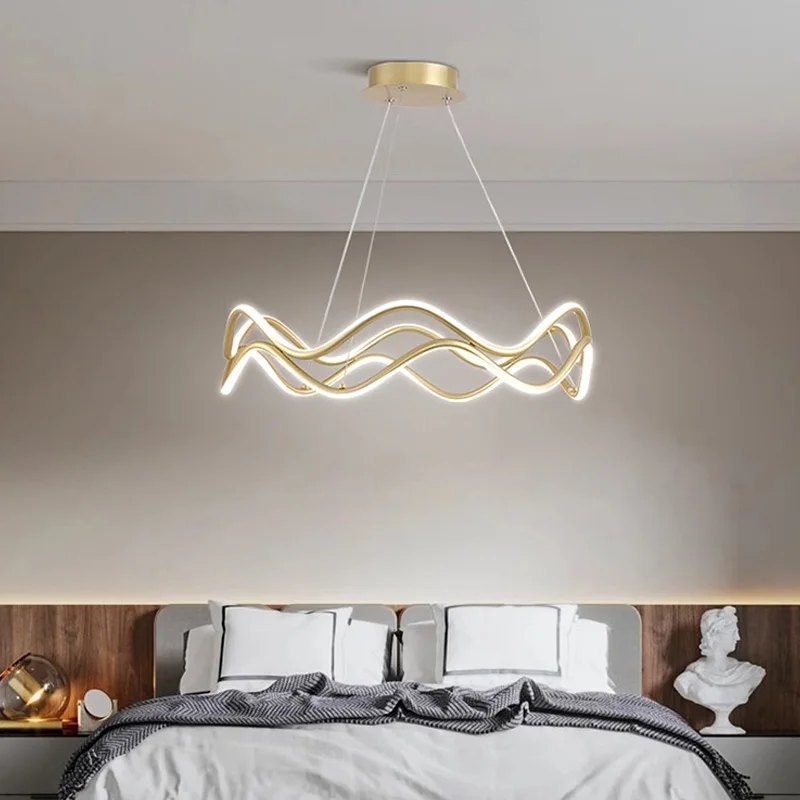 AiPaiTe светодиодный Скандинавская круглая итальянская подвеска золотистая/черная