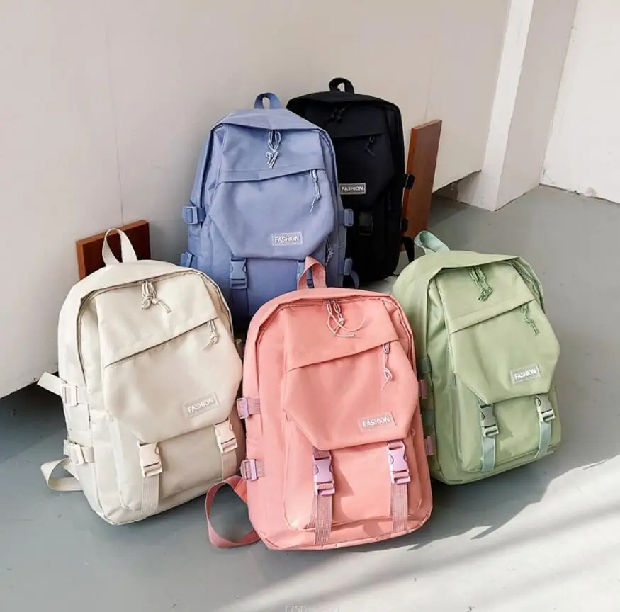 

Large Travel Bag For Teenagers Schoolbag Female New Fashion Harajuku Ulzzang Campus Junior High School Students Backpack