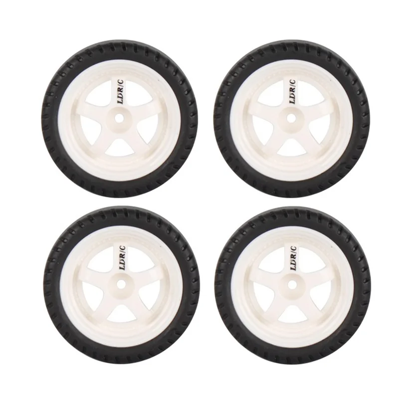 4 шт. 33 мм Гоночные Колесные шины для дрейфа жесткие радиоуправляемых автомобилей